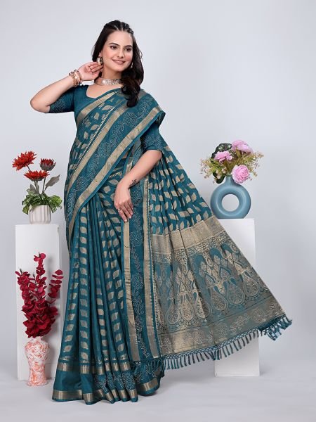 Banarasi Georgette Siroski Work Saree Banarasi Sarees