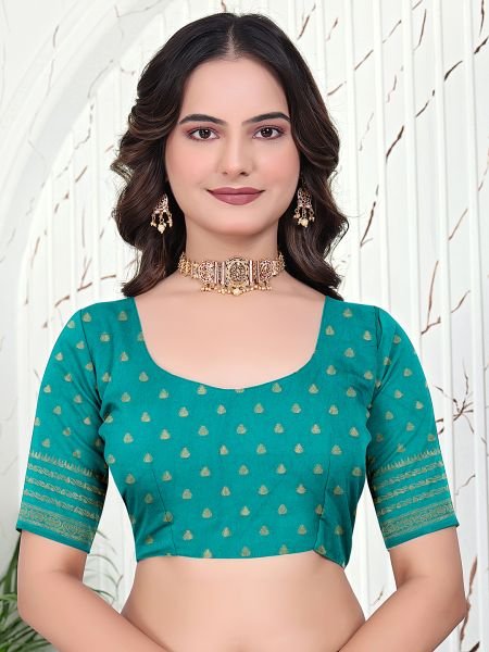 Banarasi Ready to Wear Jacquard Saree in Crepe Fabric Ready To Wear Sarees