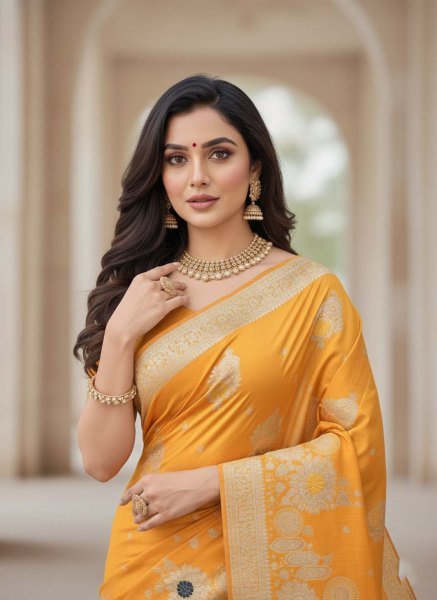 Elegant Bottle Green Dola Silk Saree with Traditional Zari Woven Peacock Pallu   Latkans Silk Sarees