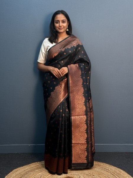 Elegant Patola Print Jacquard Woven Cotton Silk Saree with Zari Butta Work Daily Deals