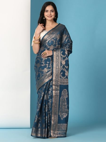 Rama Ready to Wear Pure Banarasi Georgette Saree Sale
