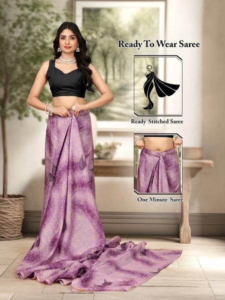 Elegant Checkered Manipuri Jute Silk Saree in Vibrant Magenta  Ready to Wear Ready To Wear Sarees