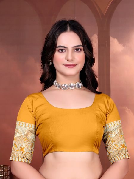 Ready to Wear Jacquard Pure Silk Saree Ready To Wear Sarees